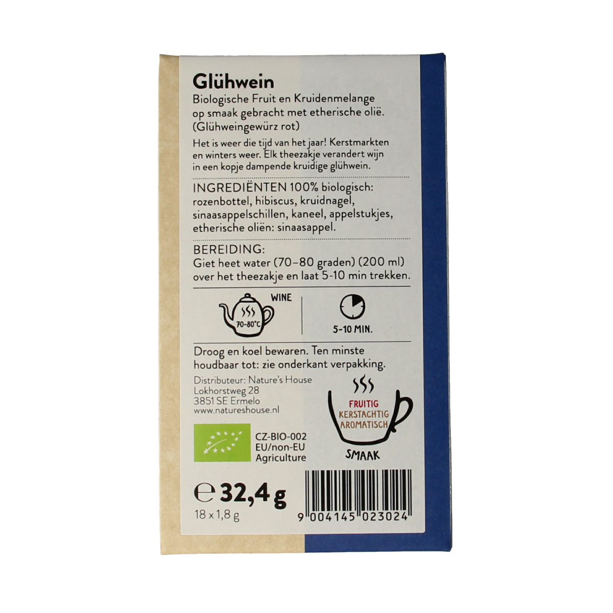 Sonnentor Gluhwein kruidenmix builtjes bio 18.00 Zakjes