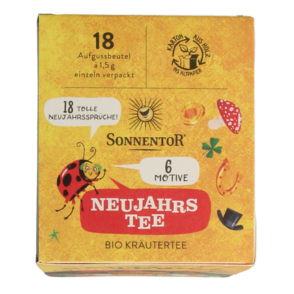 Sonnentor Nieuwjaarsthee bio 18.00 Zakjes