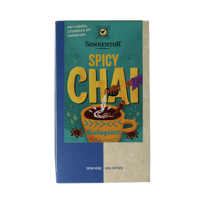 Sonnentor Spicy chai thee bio 18.00 Zakjes