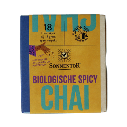 Sonnentor Spicy chai thee bio 18.00 Zakjes