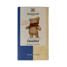 Sonnentor Gember thee bio 18.00 Zakjes