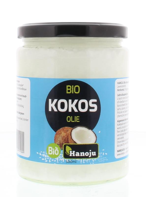 Hanoju Kokosolie virgin bio 500.00 Milliliter