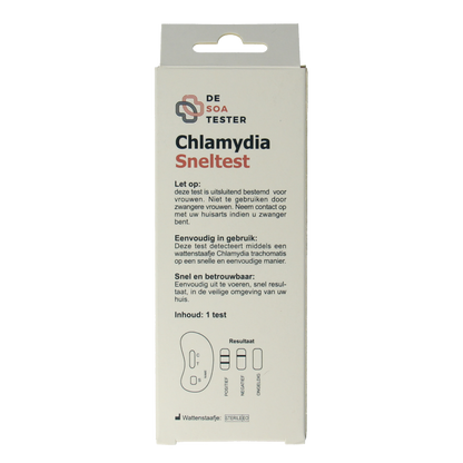 The Tester Chlamydia vrouw test  1 Stuks