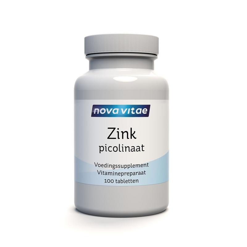 Nova Vitae Zink picolinaat 50mg 100.00 Tabletten
