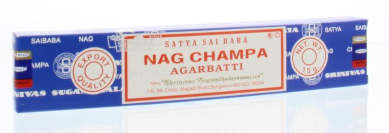 Nag Champa Wierookstokjes agarbatti 15.00 Gram