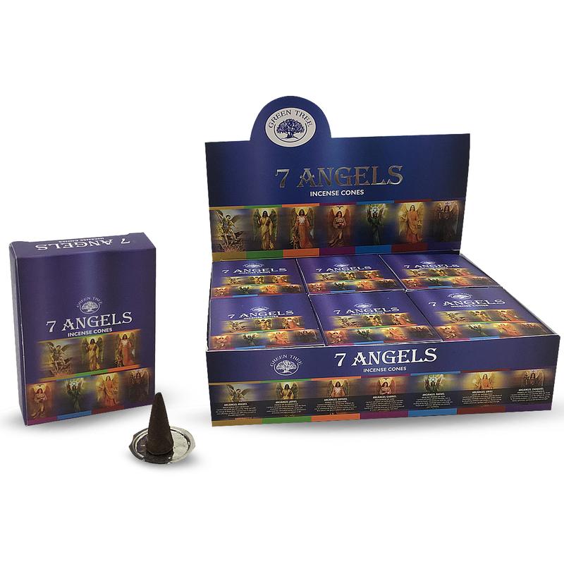 Green Tree Kegelwierook 7 angels 10.00 Stuks