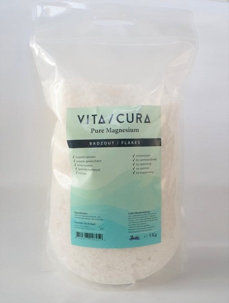 Vitacura Magnesium zout/flakes 5.00 Kilogram