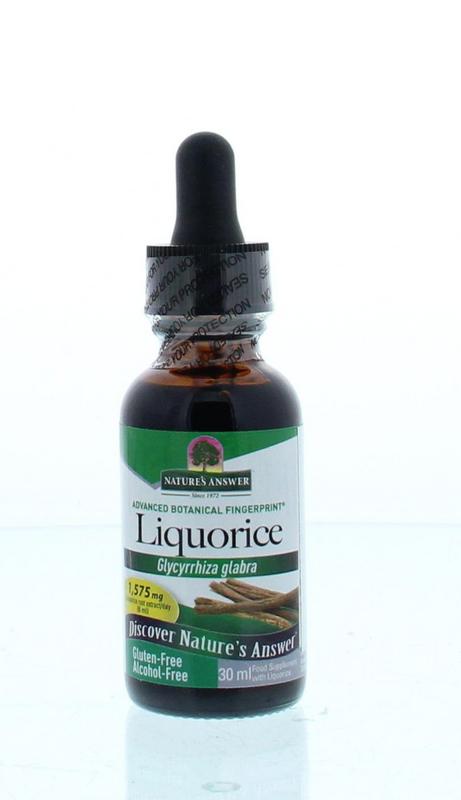 Natures Answer Zoethout extract alcoholvrij 30.00 Milliliter
