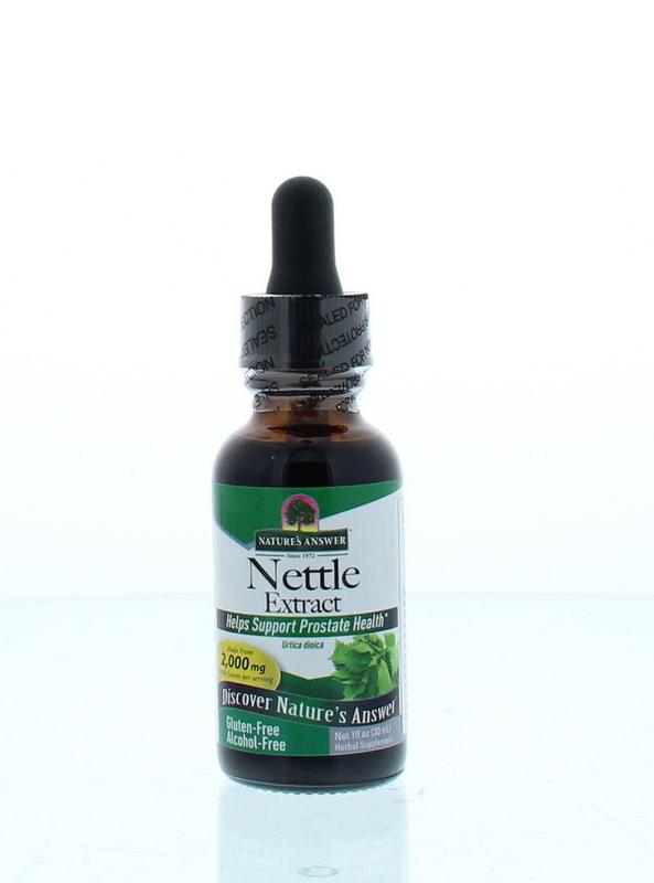 Natures Answer Brandnetel extract alcoholvrij 30 Milliliter
