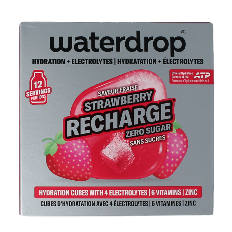Waterdrop  Microlyte strawberry 12 Stuks