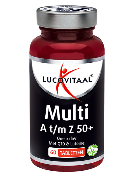Lucovitaal Multi A t/m Z 50+ 60.00 Tabletten
