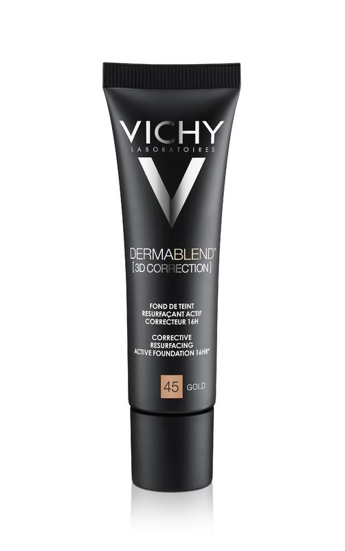 Vichy Dermablend 3D correction foundation 45 gold 30.00 Milliliter