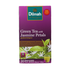 Dilmah Jasmine green tea selection  20.00 Zakjes