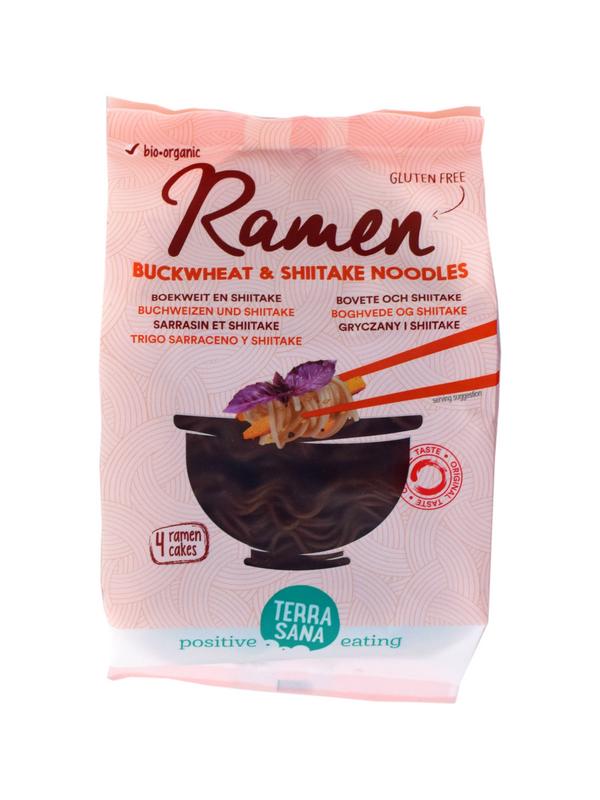 TerraSana Ramen boekweit shiitake bio 280.00 Gram