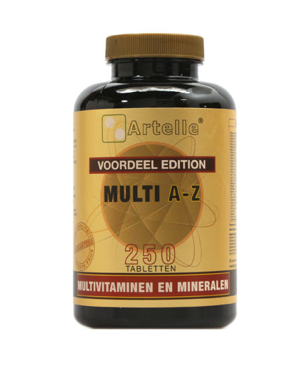 Artelle Multivitamine A t/m Z 250.00 Tabletten
