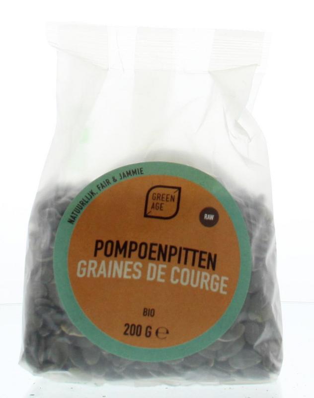 Greenage Pompoenpitten bio 200.00 Gram