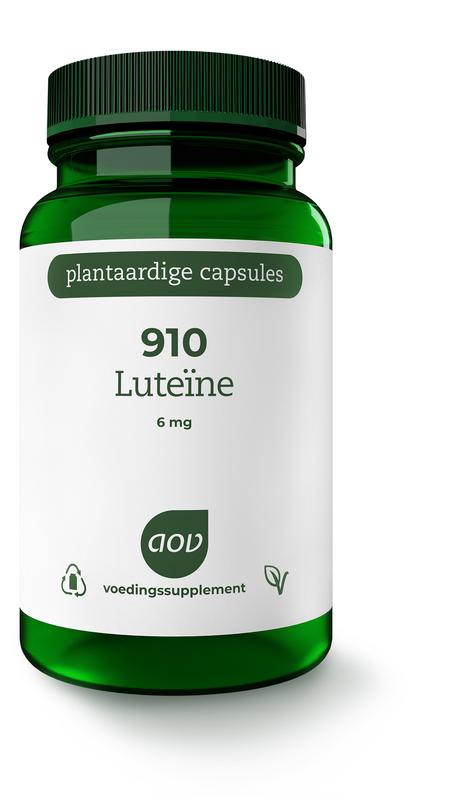 AOV 910 Luteine 6mg 60.00 Vegetarische capsules