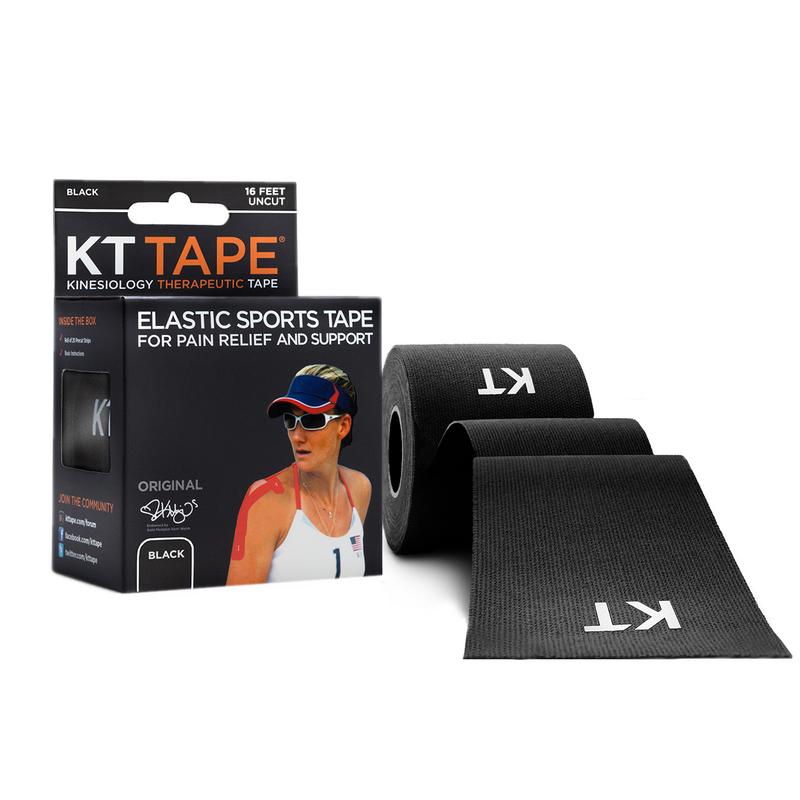 KT Tape Original uncut 5 meter zwart 1.00 Stuks