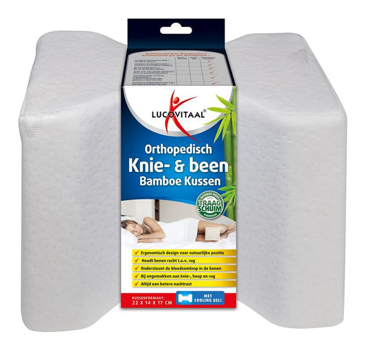 Lucovitaal Bamboe knie & been kussen 1.00 Stuks