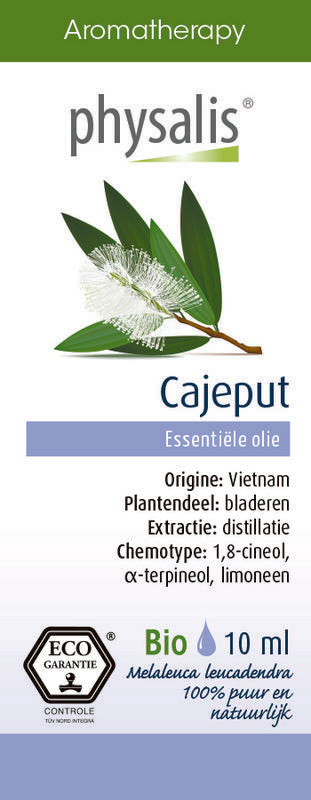 Physalis Cajeput bio 10.00 Milliliter