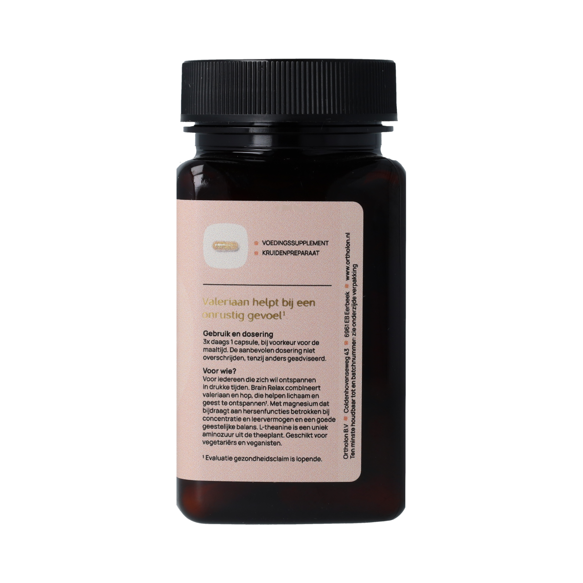 Ortholon Brain Relax 50.00 Capsules