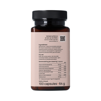 Ortholon Energiecomplex B12 & Q10 100.00 Capsules