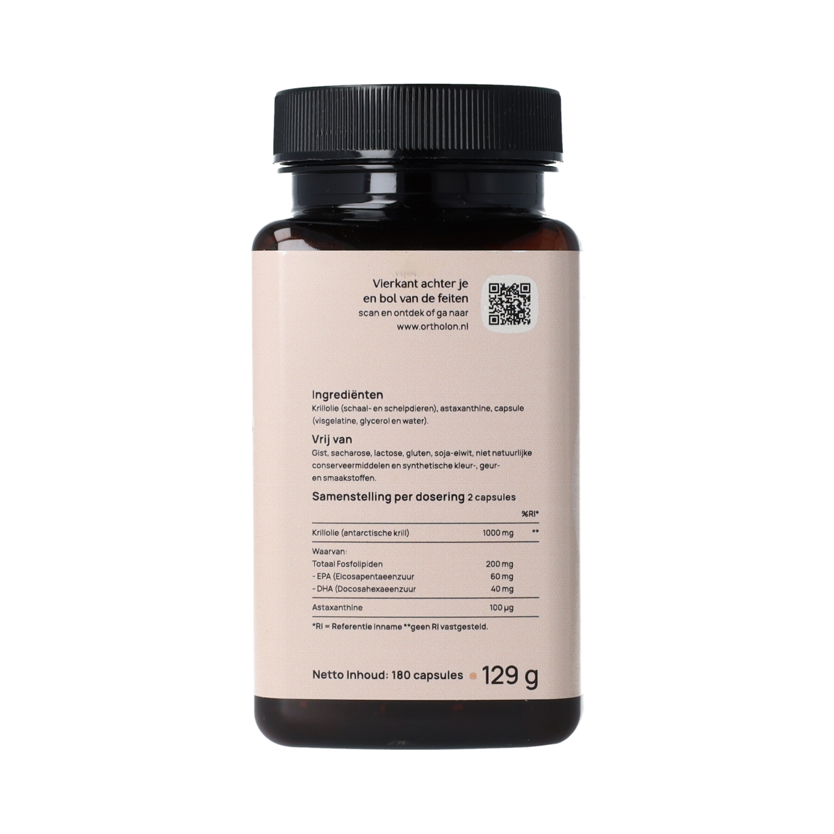 Ortholon Krill Olie 180.00 Capsules