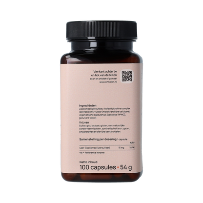 Ortholon IJzer Liposomaal 100.00 Capsules