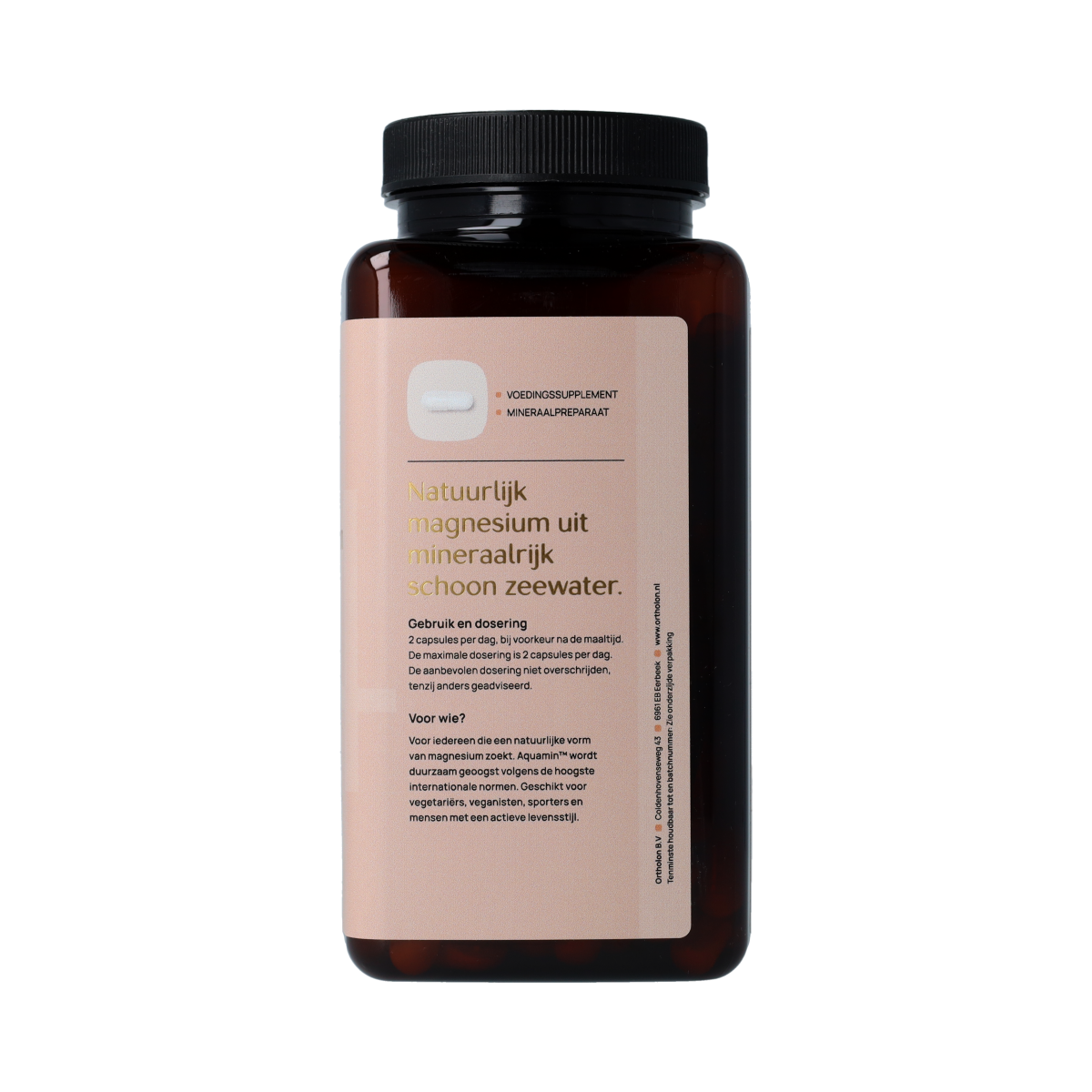 Ortholon Aquamin Zee Magnesium Vegan 180.00 Capsules