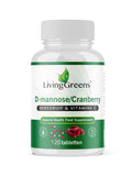 Livinggreens Cranberry met D-Mannose 120.00 Tabletten