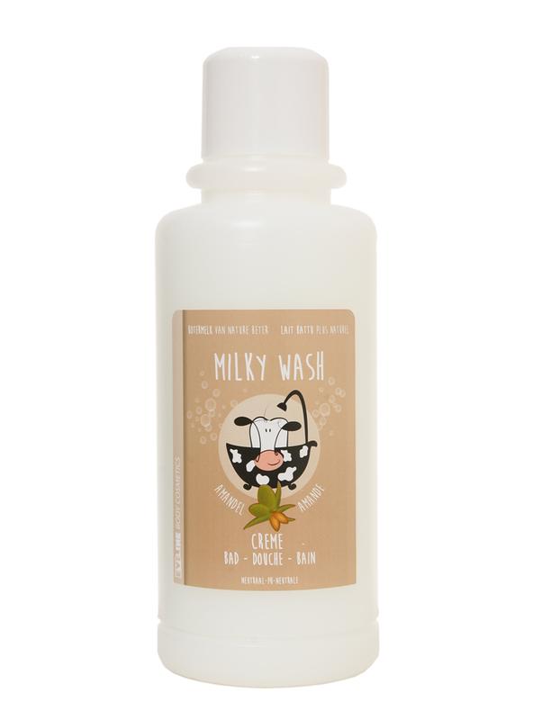 Evi Line Botermelk bad & douche amandel  2 Liter