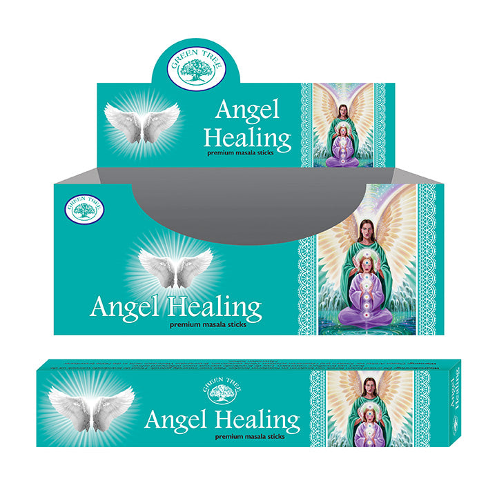 Green Tree Wierookstokjes angel healing 15.00 Gram