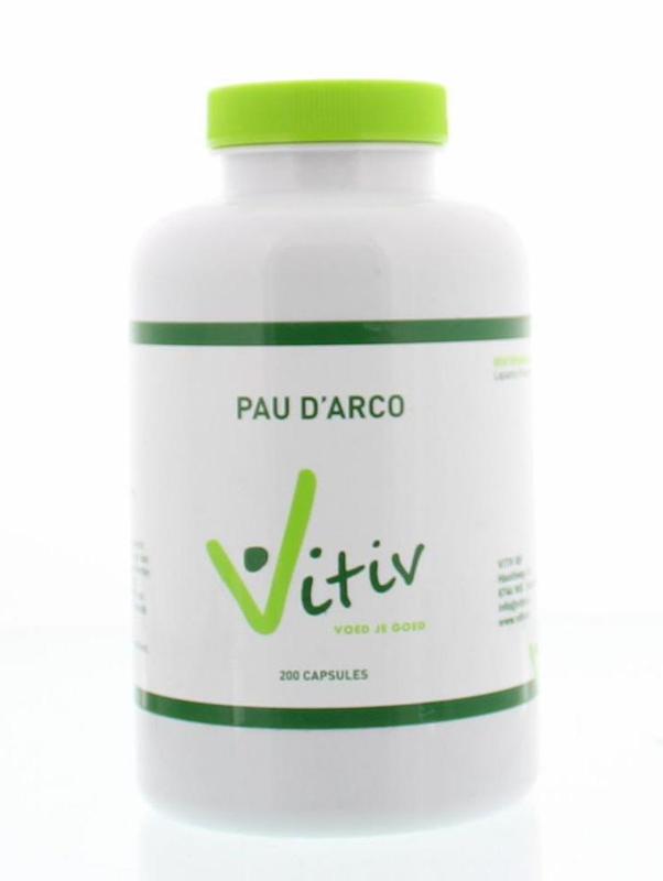 Vitiv Pau d'arco 200.00 Capsules