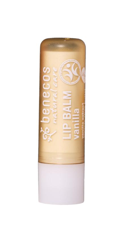 Benecos natural beauty Natural lipbalm vanilla 1.00 Stuks