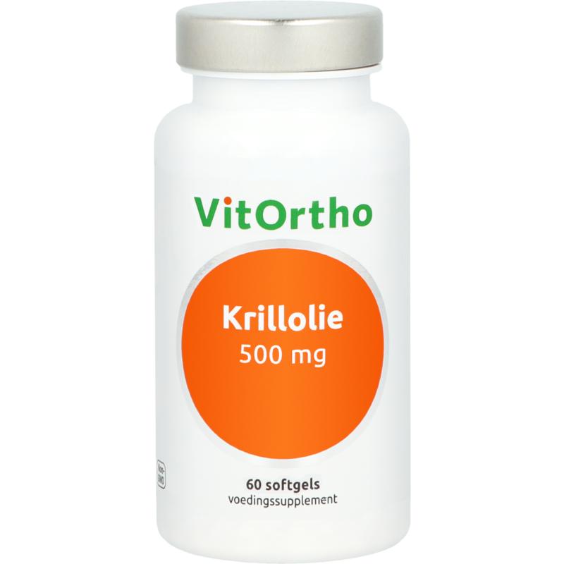 VitOrtho Krillolie 500mg 60.00 Softgels