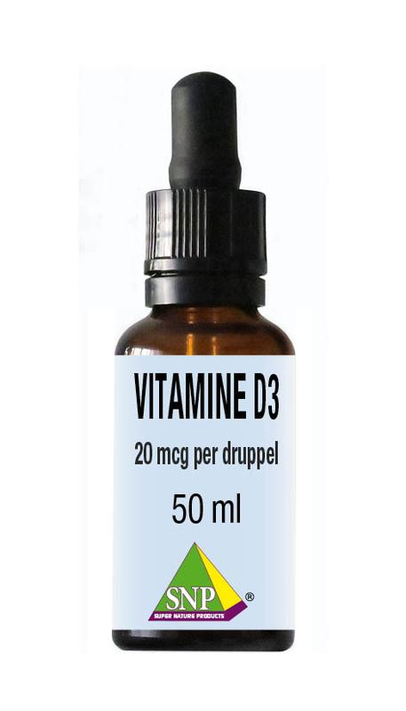SNP Vitamine D3 20mcg druppels 50.00 Milliliter
