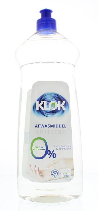 Klok Afwasmiddel xtra care 1.00 Liter