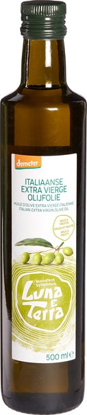 Luna E Terra Olijfolie Italie extra vierge demeter bio 500.00 Milliliter