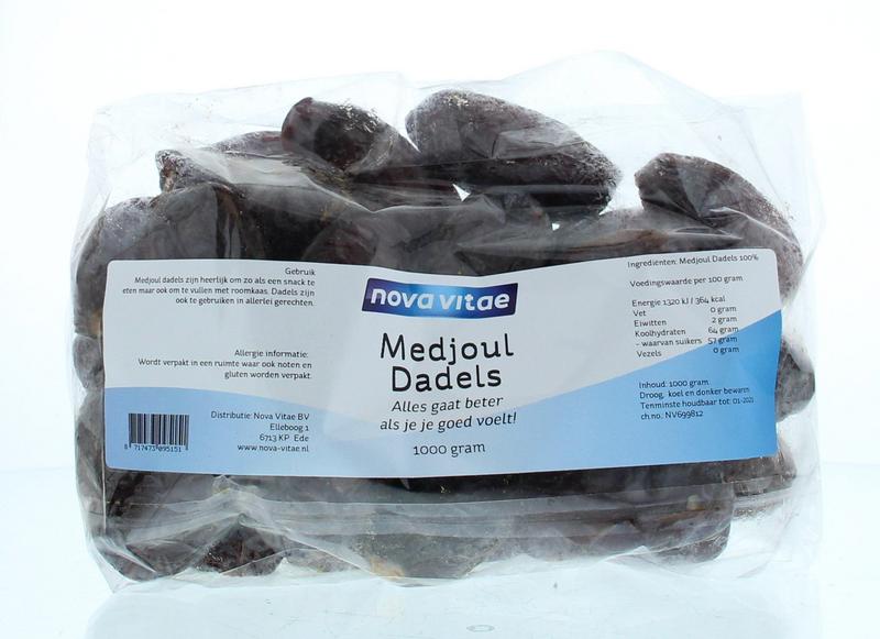 Nova Vitae Dadels medjoul premium large 1.00 Kilogram