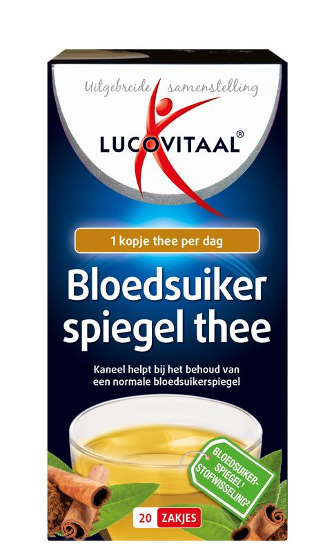 Lucovitaal Bloedsuikerspiegel thee 20.00 Zakjes