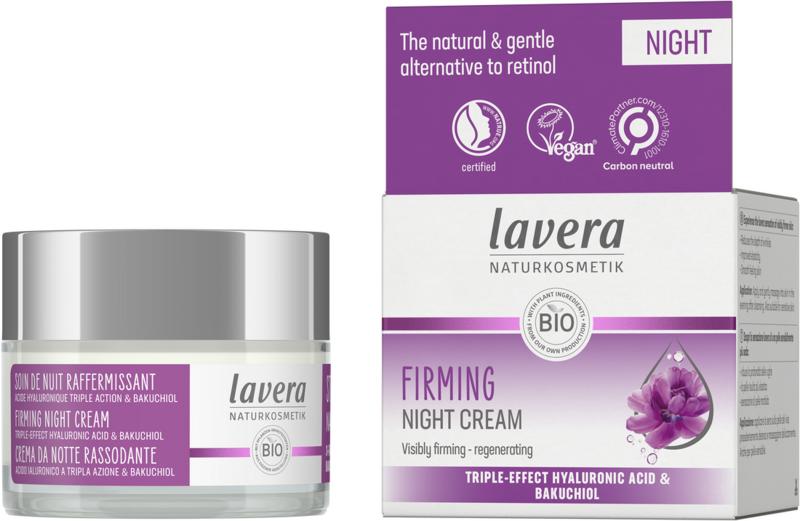Lavera Firming night cream bio 50.00 Milliliter