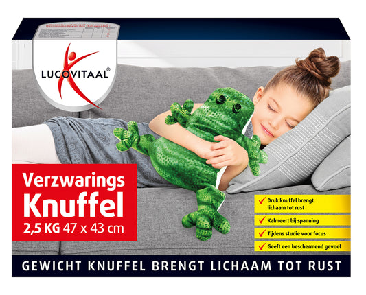 Lucovitaal Verzwaringsknuffel 1.00 Stuks