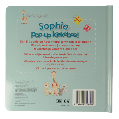 Sophie de Giraf Pop-up boekje kiekeboe 1 Boek