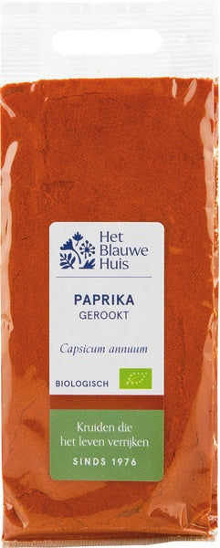 Het Blauwe Huis Paprikapoeder gerookt mild bio 30.00 Gram